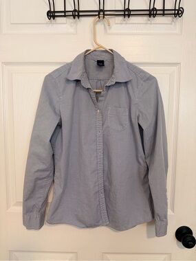 GAP Pale Blue Collared Button Shirt